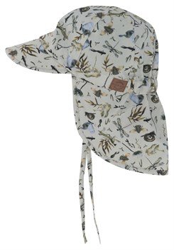 Mikk-Line Sommerhut mit langem Hals AOP – Desert Sage